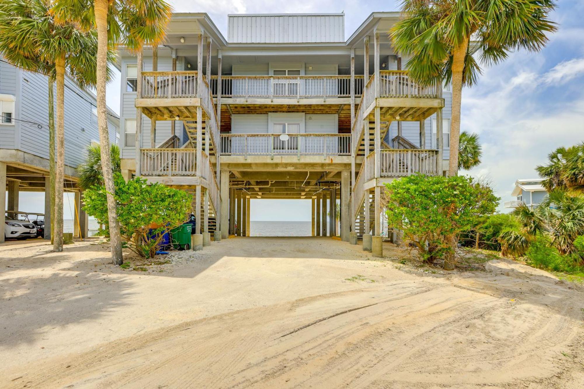Beachfront Cedar Key Retreat With Pool Access! Dış mekan fotoğraf
